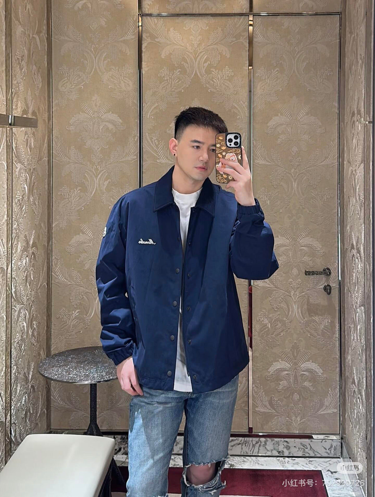 2026 New Model GS Embroidered Logo Coat (AA625-B85)