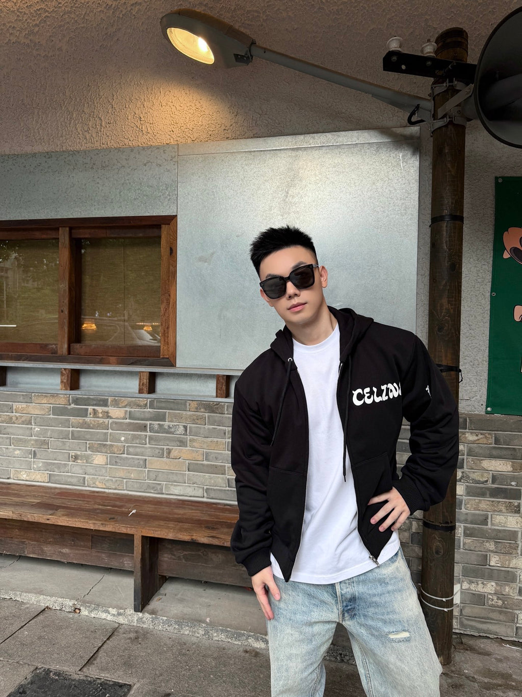 2026 New Model GS Printed Zipper Jacket (AA1005-B50)