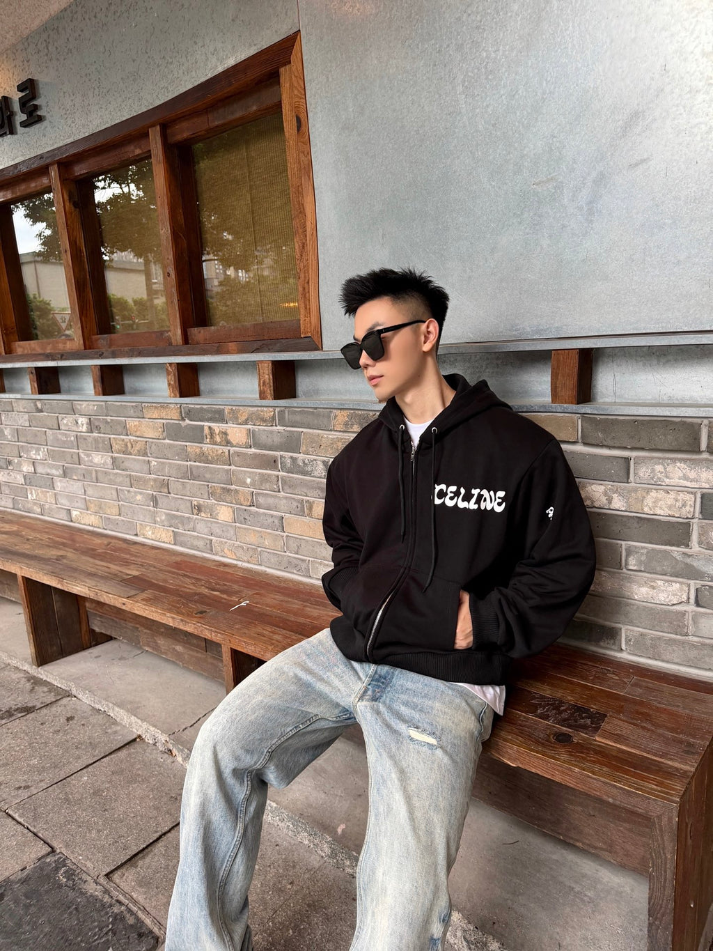 2026 New Model GS Printed Zipper Jacket (AA1005-B50)