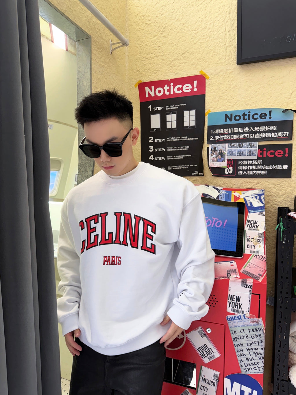 2026 New Model GS Printed Logo Sweatshirt (BB4014-A90)