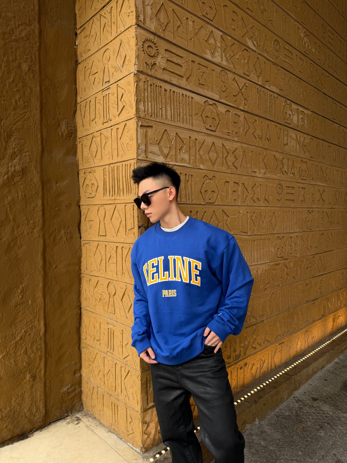 2026 New Model GS Printed Logo Sweatshirt (BB4014-A90)