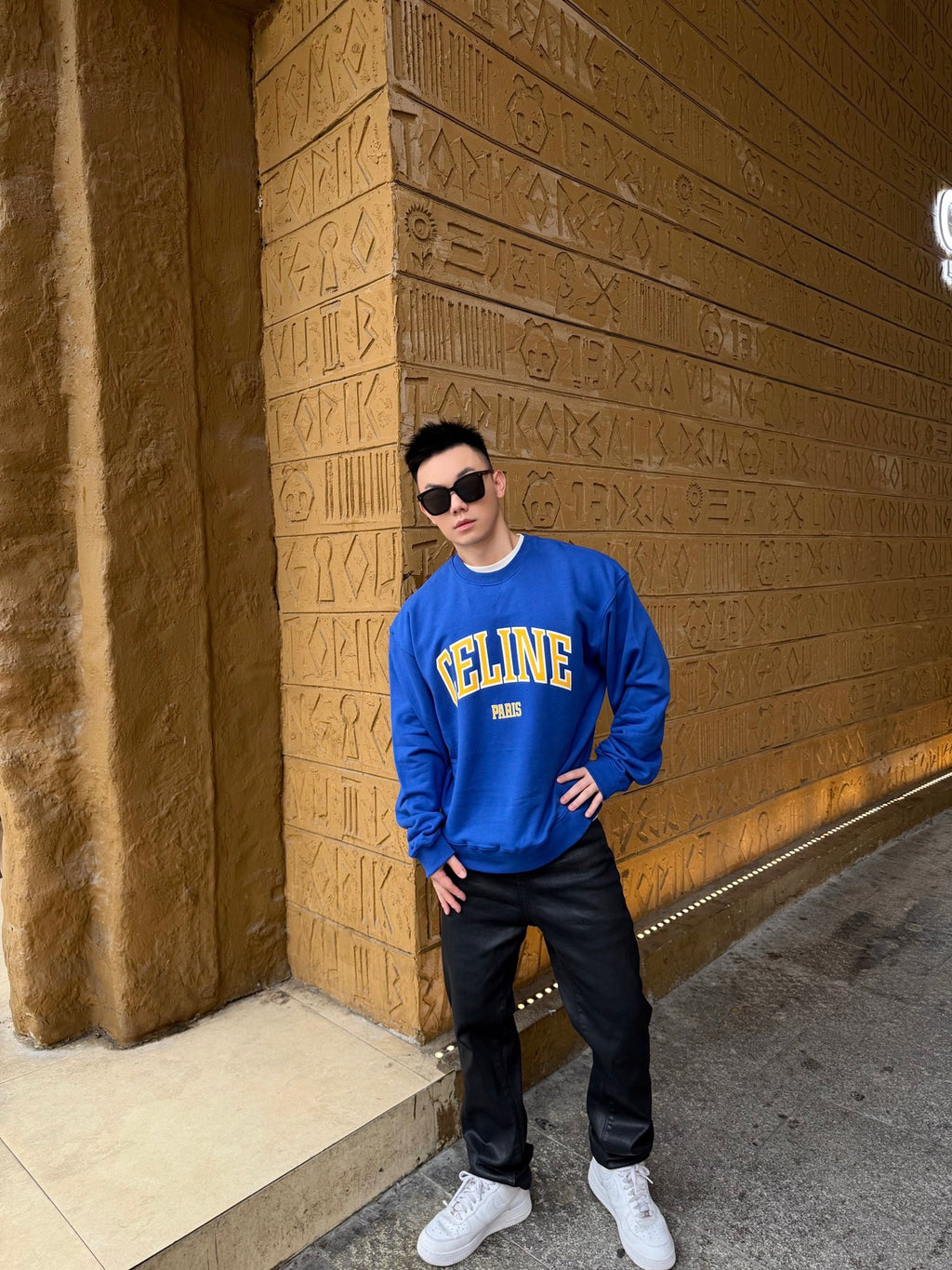 2026 New Model GS Printed Logo Sweatshirt (BB4014-A90)