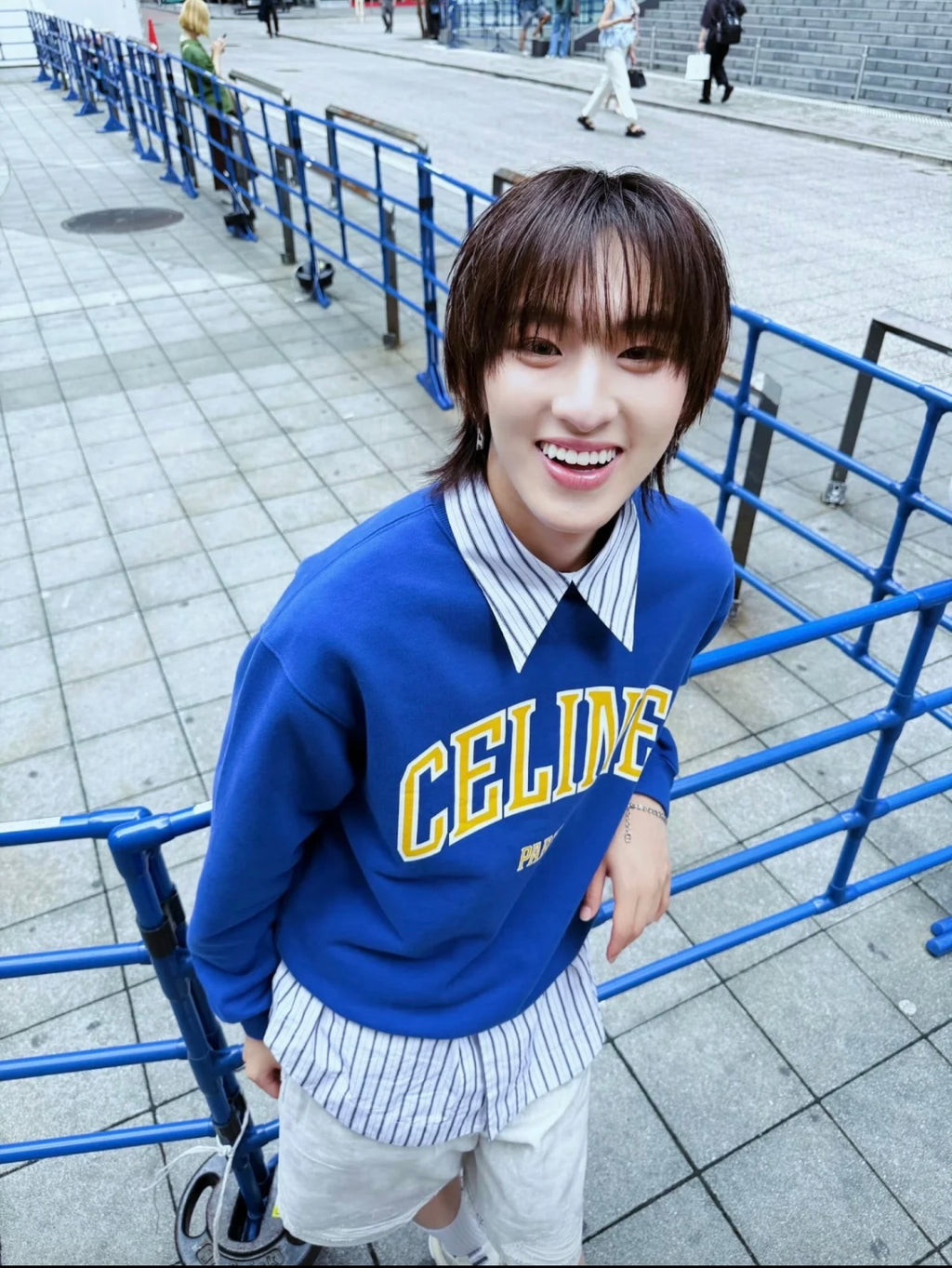 2026 New Model GS Printed Logo Sweatshirt (BB4014-A90)