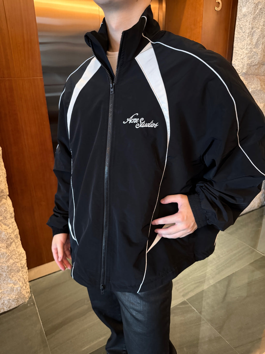 2026 New Model GS Embroidered Logo Zip-Up Jacket (BB875-B70)