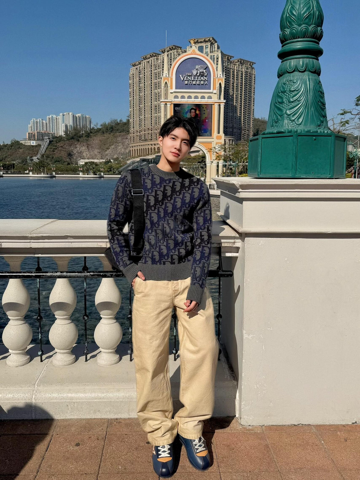 2026 New GS Gradient Full Printed Jacquard Sweater (AA636-B40)