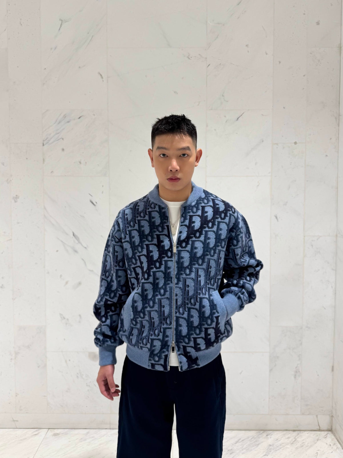 2026 New GS Gradient Full-print Sweater Coat (AA637-C10)