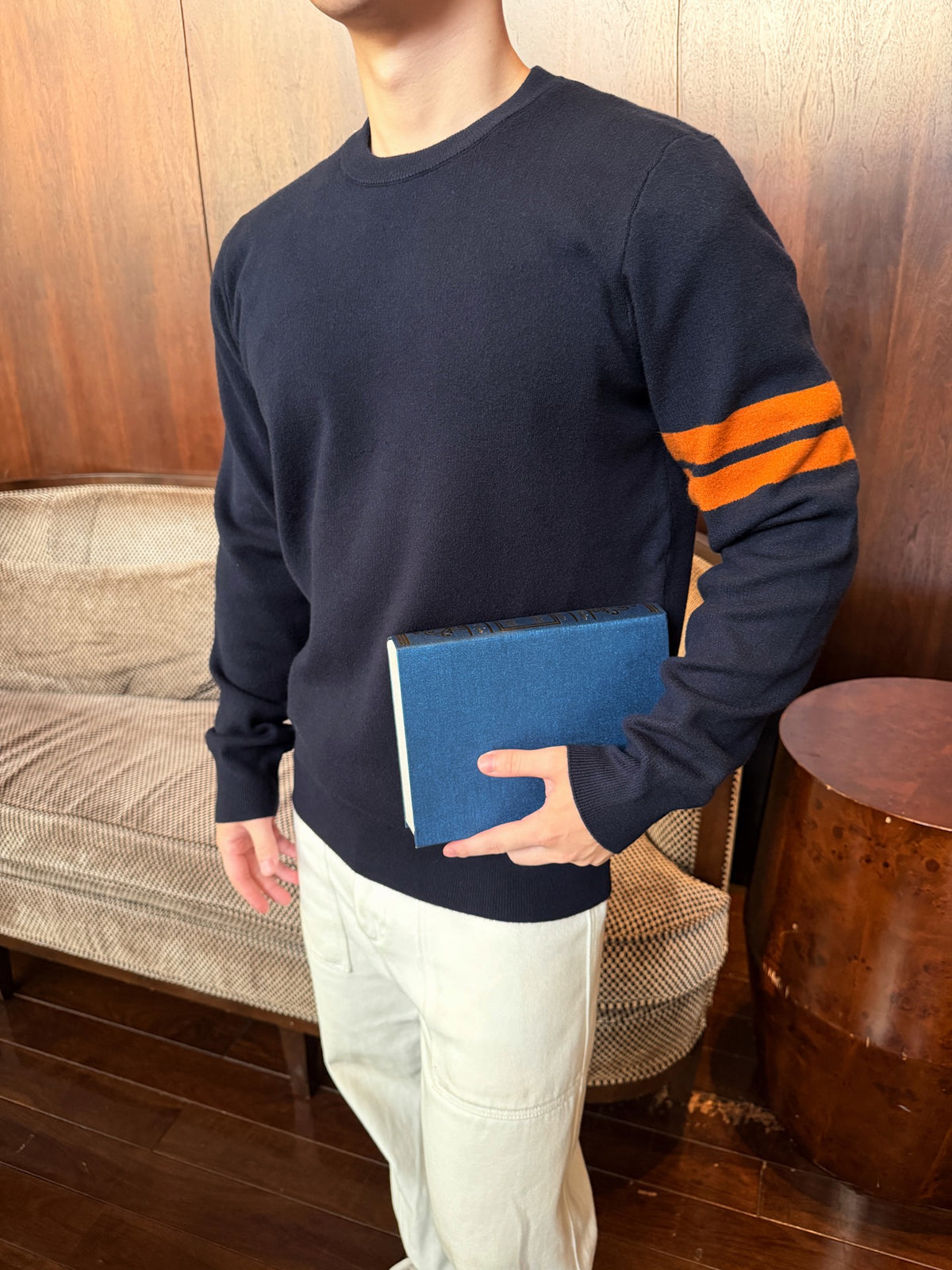 2026 New Model GS Striped Sweater (AA1009-B10)