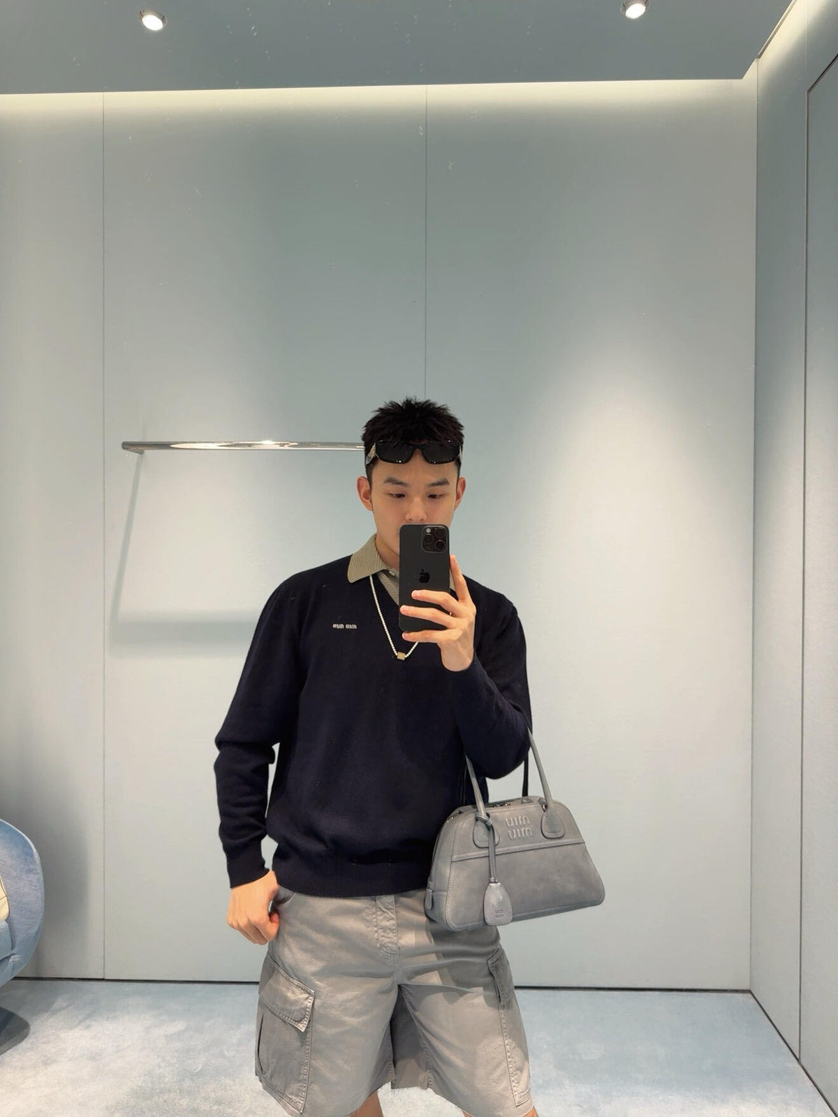 2026 New GS Logo Layered Decorative Sweater (AA1004-B35)