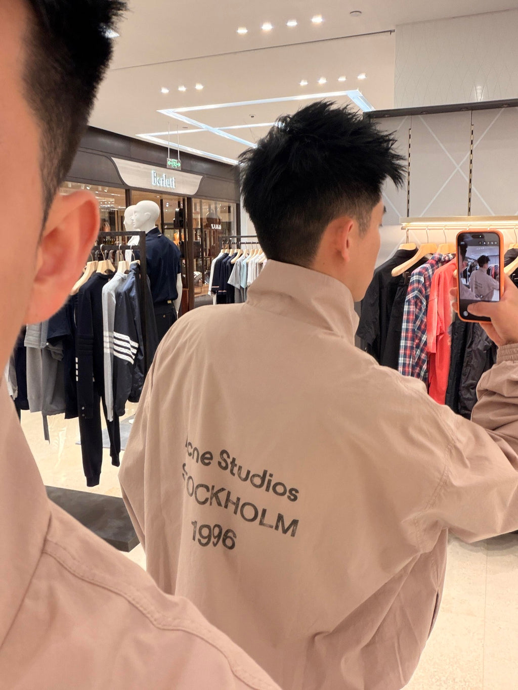 2026 New Model GS Color-Matched Logo Zip-Up Jacket (25254-B75)