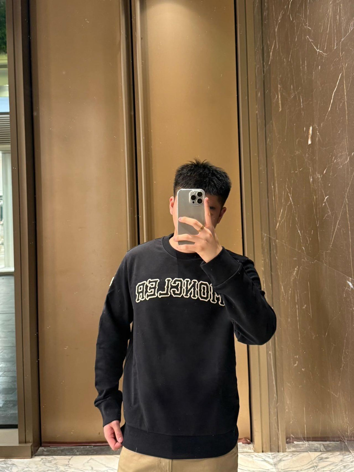 2026 New Model GS Embroidered Logo Sweatshirt (BB4025-A85)
