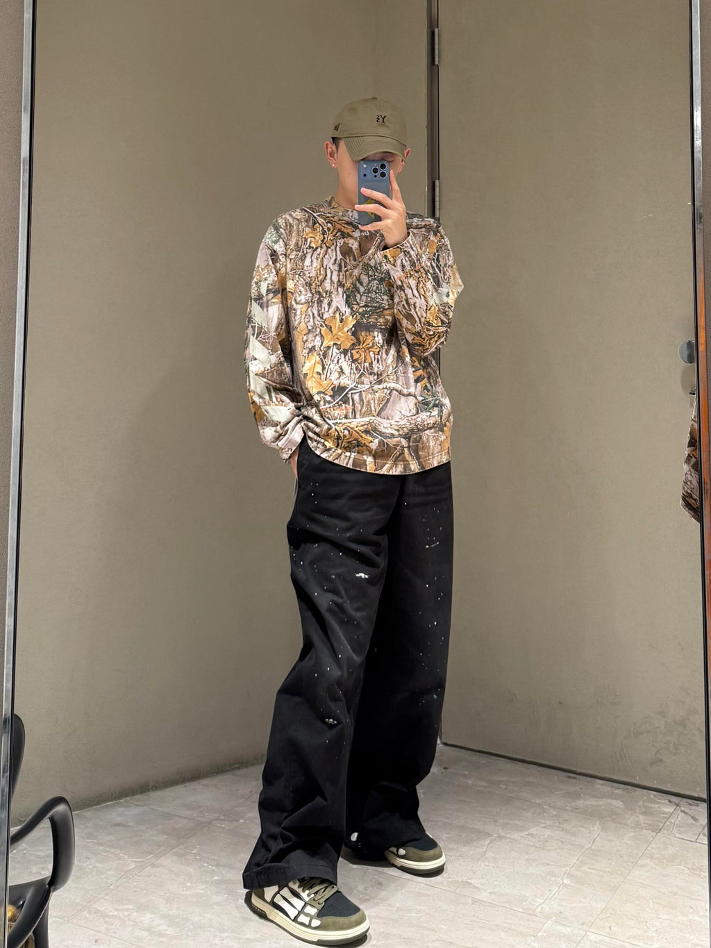 2026 New Model GS Embroidered Logo Graffiti Pants (BB4011-B65)