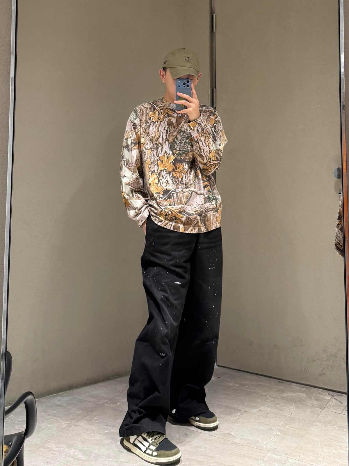 2026 New Model GS Embroidered Logo Graffiti Pants (BB4011-B65)