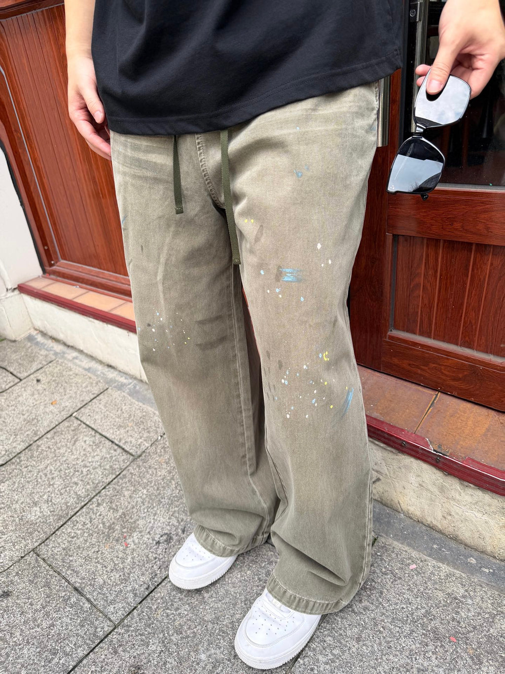 2026 New Model GS Embroidered Logo Graffiti Pants (BB4011-B65)