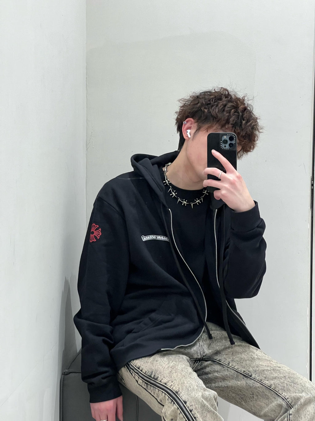 2026 New Model GS Letter-Printed Zipper Jacket (AA1001-B10)