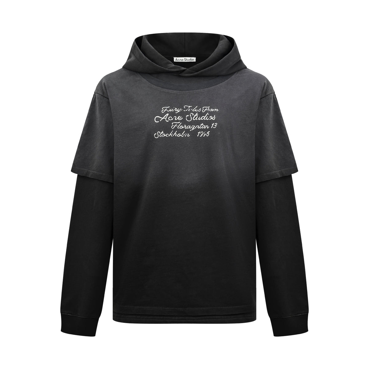 2026 New Model GS Logo Layered Hooded Sweatshirt (CC7005-B85)