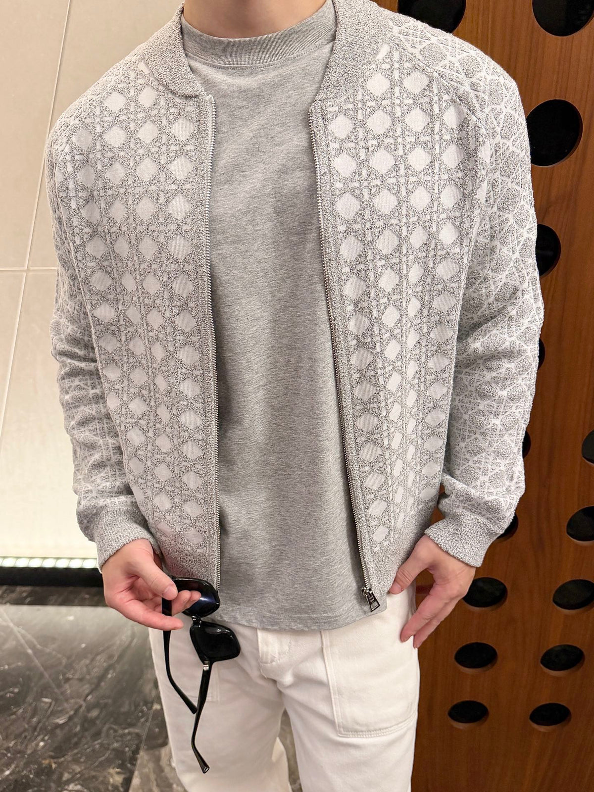 2026 new style GS checkered sweater coat (AA1017-B85)