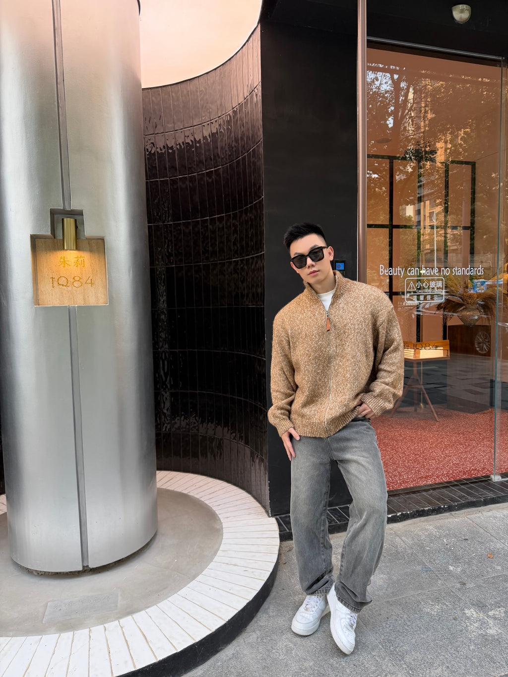 2026 New Style GS Plaid Sweater Coat (AA677-C05)