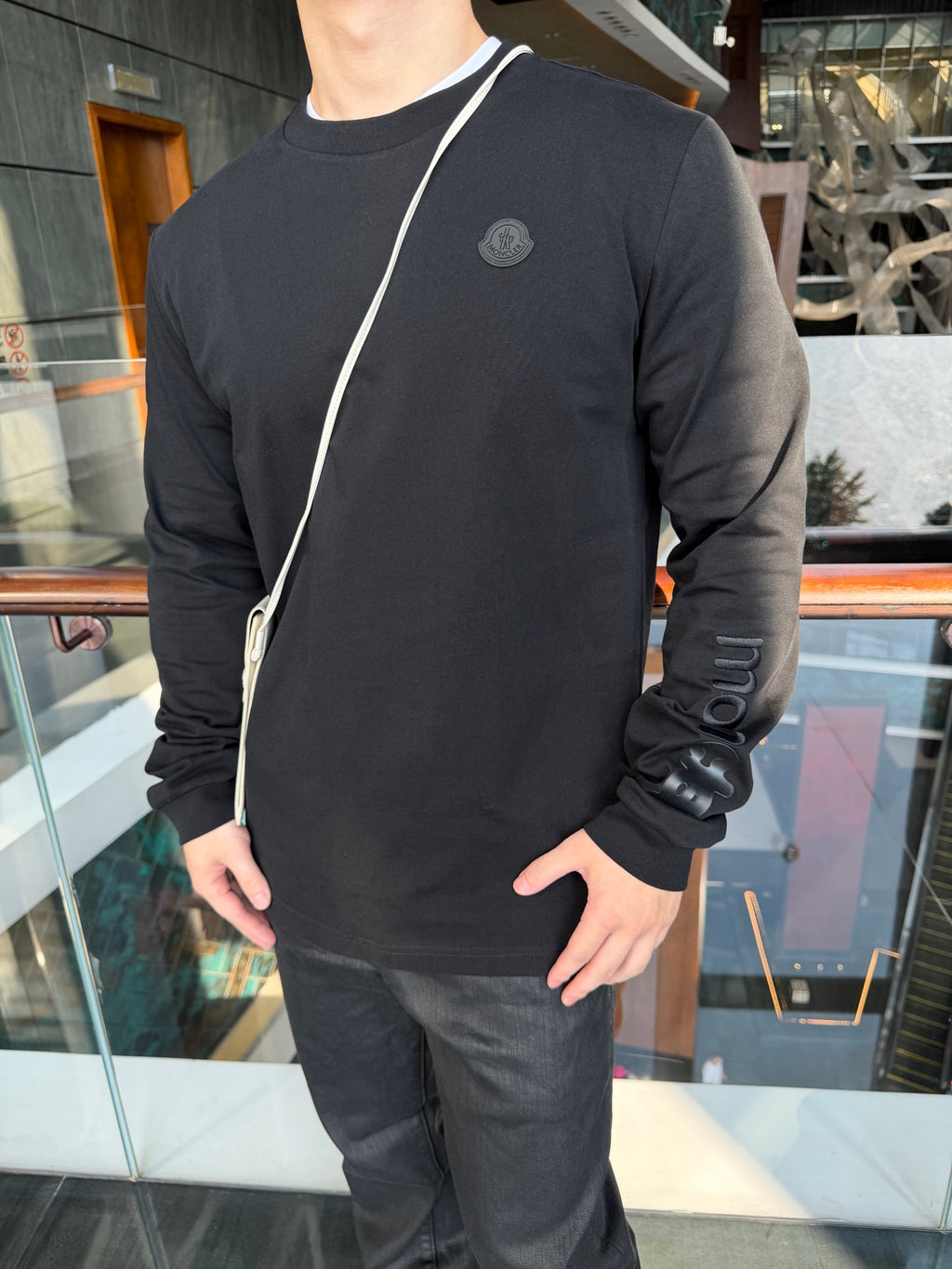2026 New Model GS Logo Embroidered Long-Sleeved Shirt (AA1022-A60)