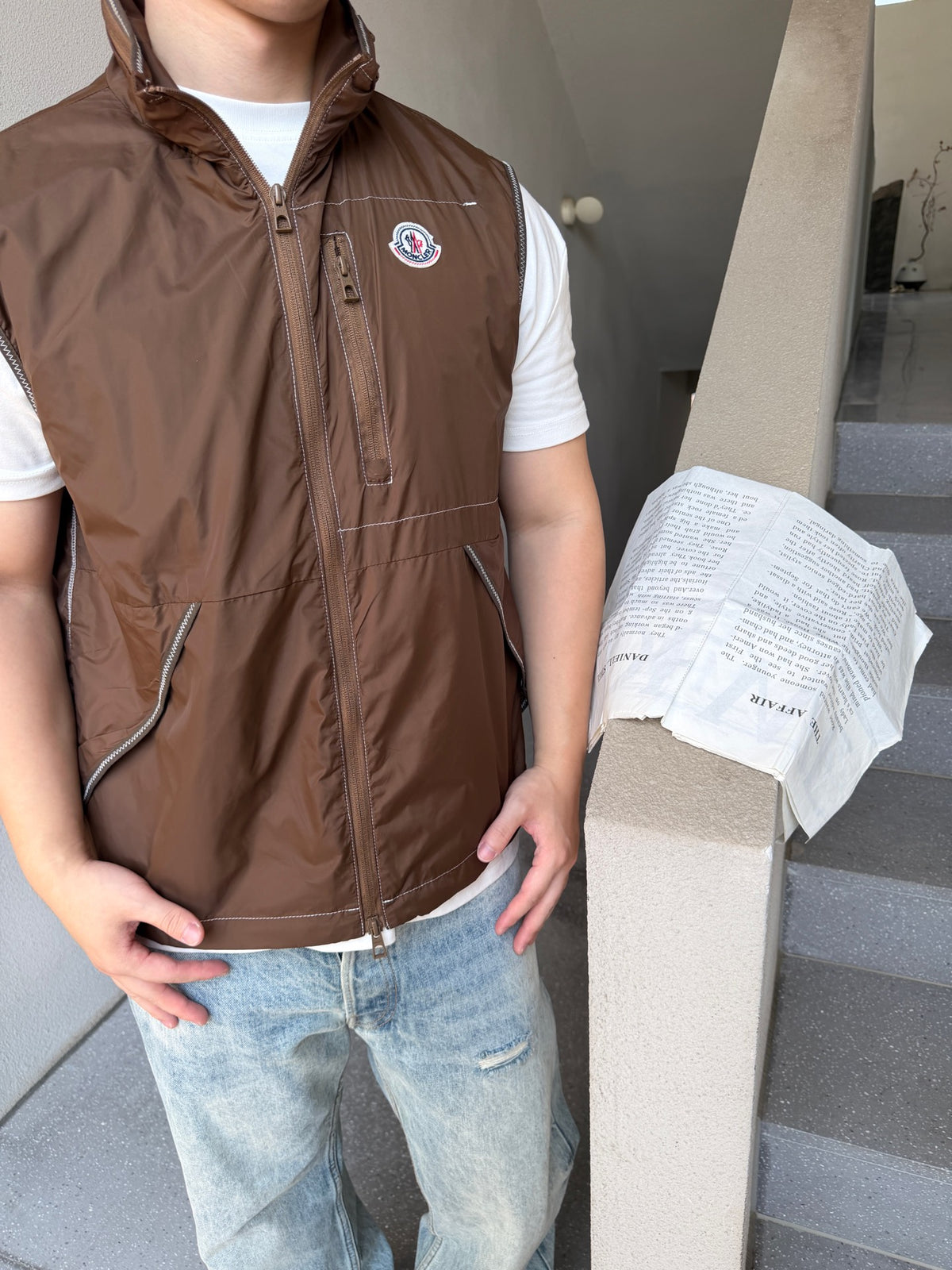 2026 New Model GS Logo Zippered Pouch Jacket (BB4002-B55)