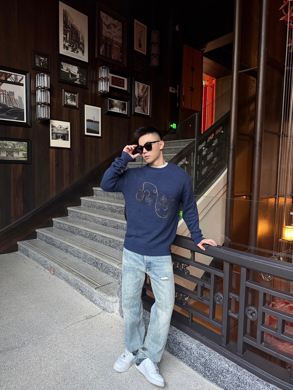 2026 New Model GS Embroidered Sweater (AA691-B35)