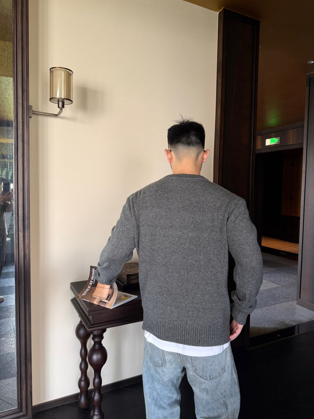 2026 New Model GS Embroidered Sweater (AA691-B35)