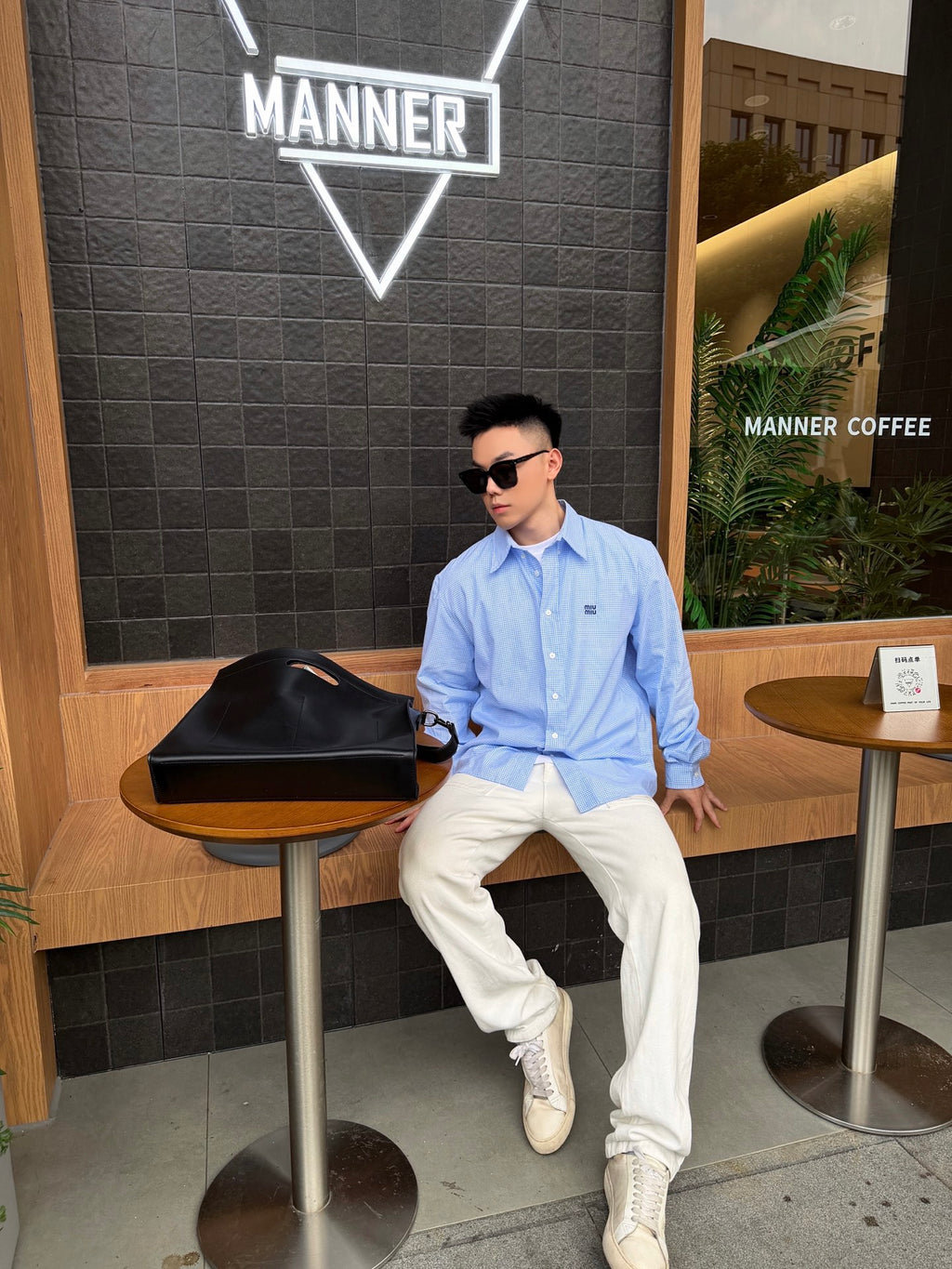 2026 new model GS logo checked shirt (CC7022-B40)