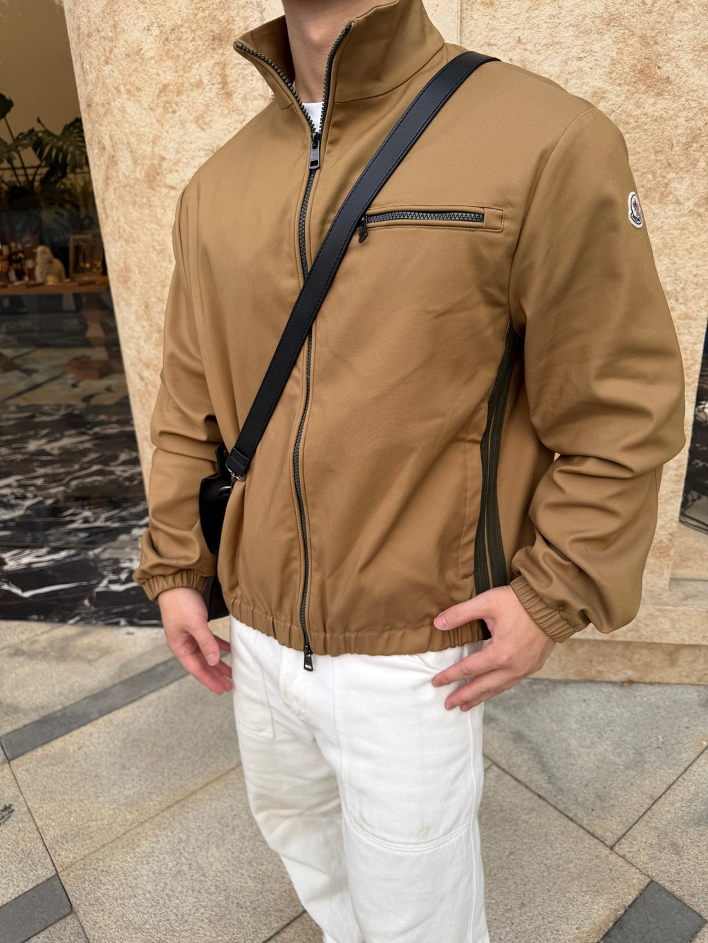 2026 New Model GS Logo Pocket Zip-Up Jacket (AA1023-B70)