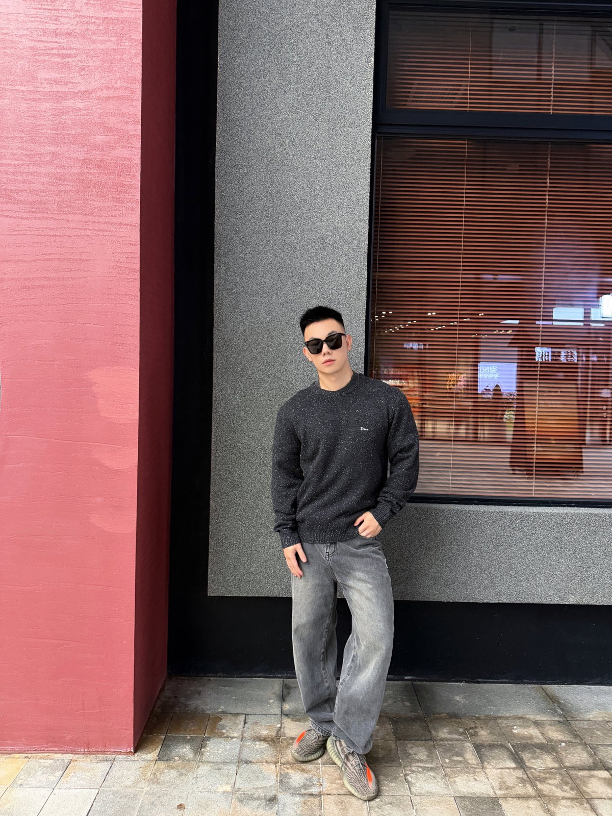 2026 New Style GS Embroidered Blending Sweater (AA1010-B25)