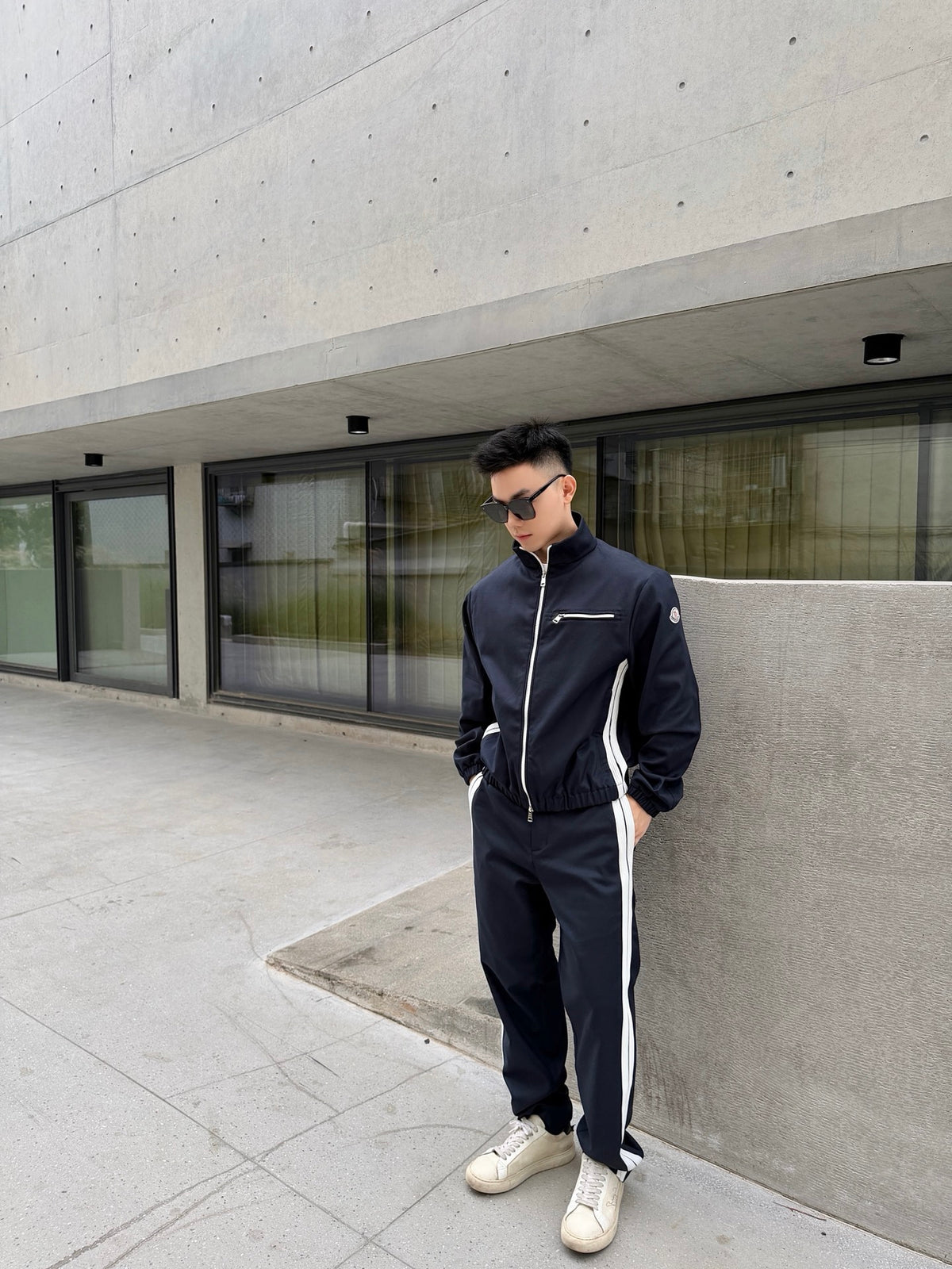 2026 New Model GS Logo Pocket Zip-Up Jacket (AA1023-B70)