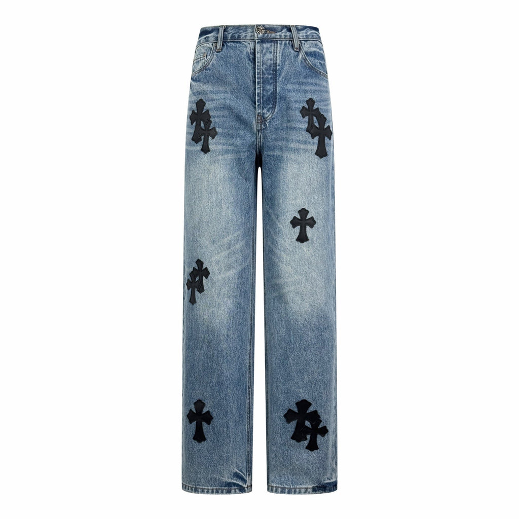 2026 New GS Cross Logo Jeans (CC901-C50)