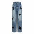 2026 New GS Cross Logo Jeans (CC901-C50)