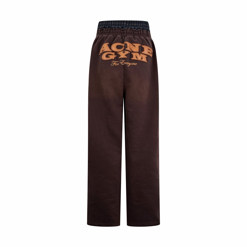 2026 New GS Faux Two-Piece Logo Trousers (CC925-C20)