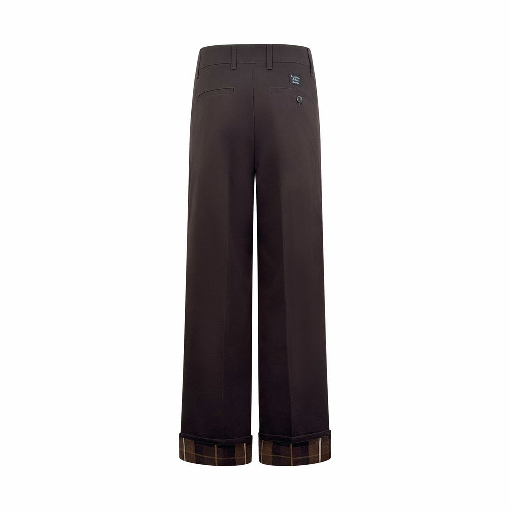 2026 New GS Logo Checked Casual Trousers (BB745-B50)