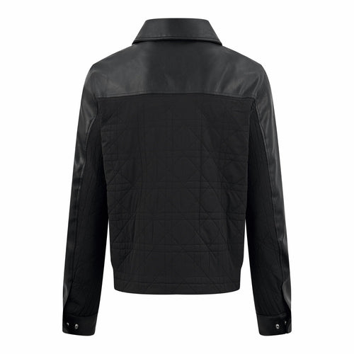 2026 New GS Checkerboard Pattern Leather Jacket (BB785-C80)