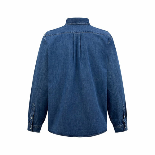 2026 New GS Colour Embroidered Denim Shirt (CC913-B40)