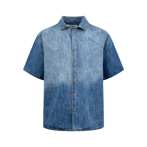 2026 New GS Denim Short-Sleeved Shirt (MM095-B35)