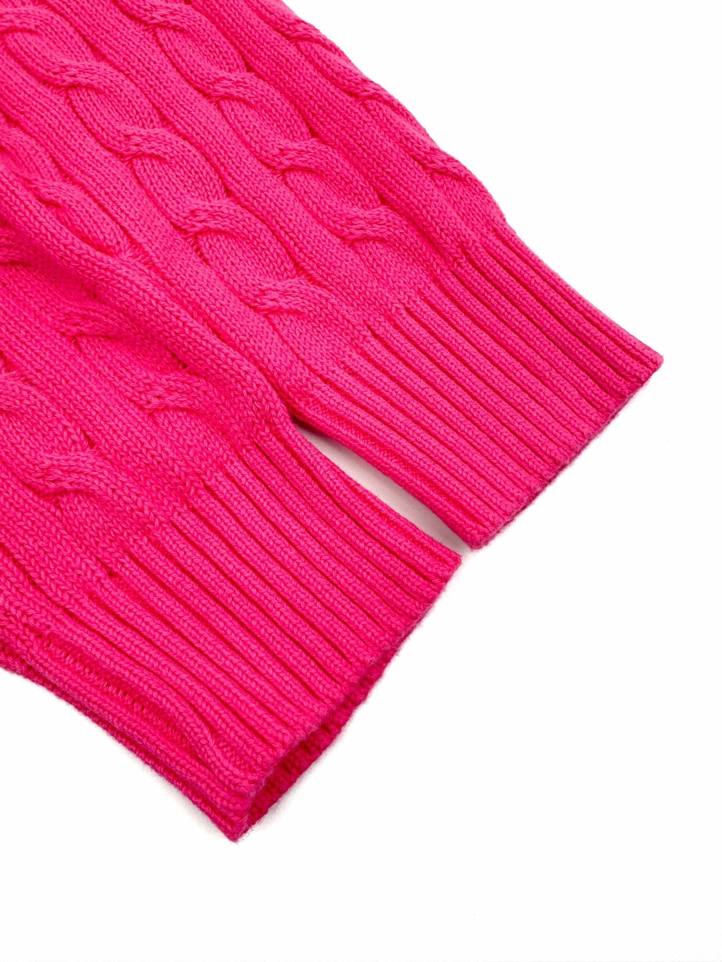 2026 New GS Embroidered Cowl-Neck Cable-Knit Jumper (CC921-B60)