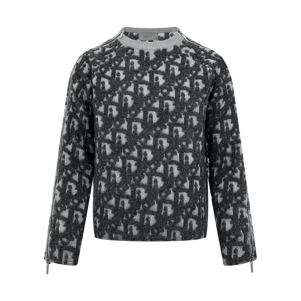 2026 New Arrival GS Jacquard Zip-Up Jumper (25305-C20)