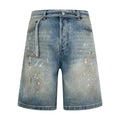 2026 New GS Ink-Washed Denim Shorts (CC956-B00)