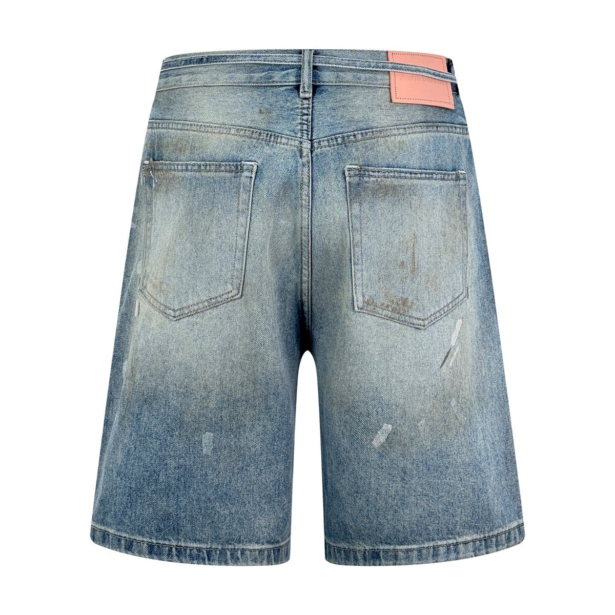 2026 New GS Ink-Washed Denim Shorts (CC956-B00)