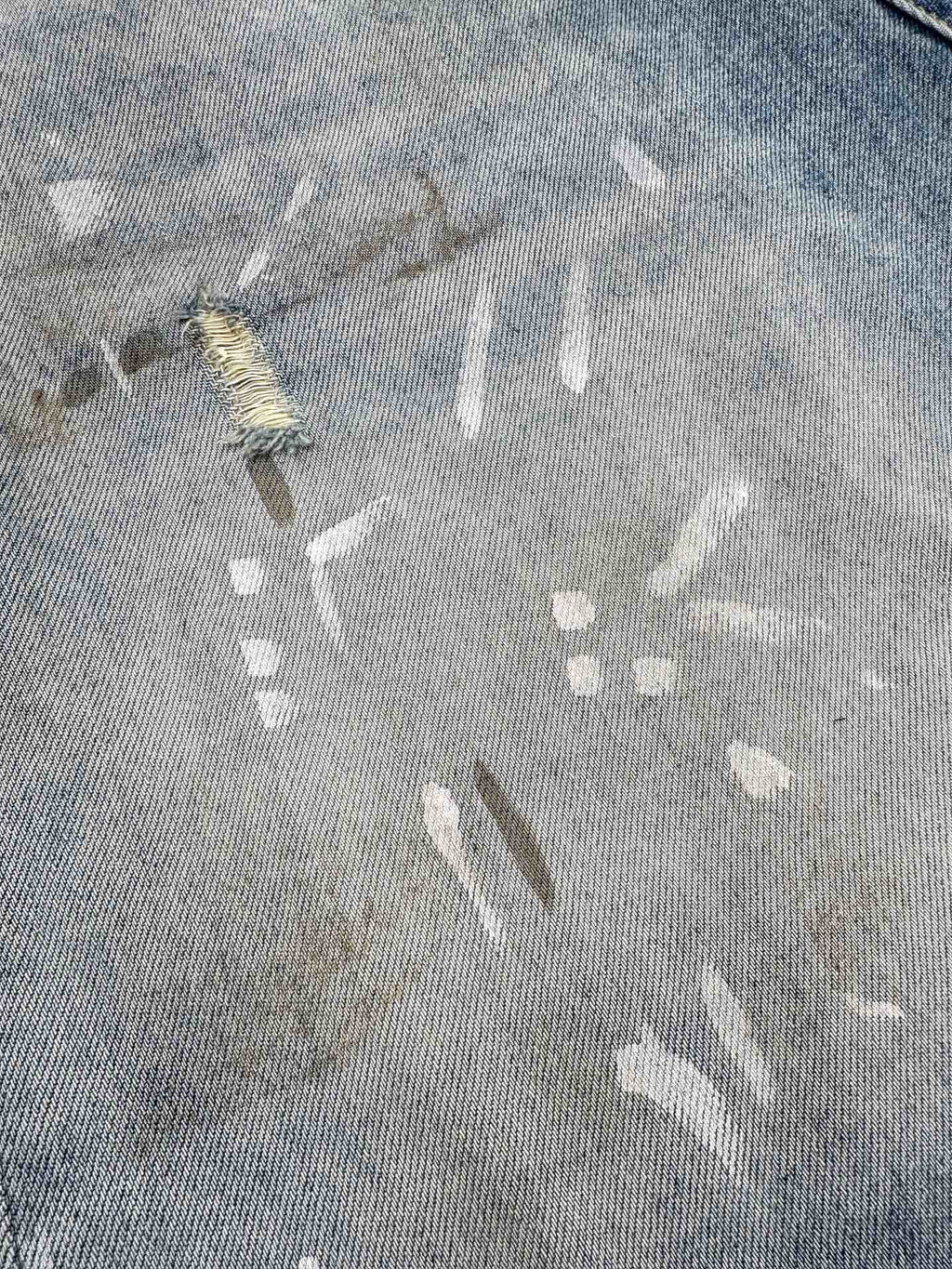 2026 New GS Ink-Washed Denim Shorts (CC956-B00)