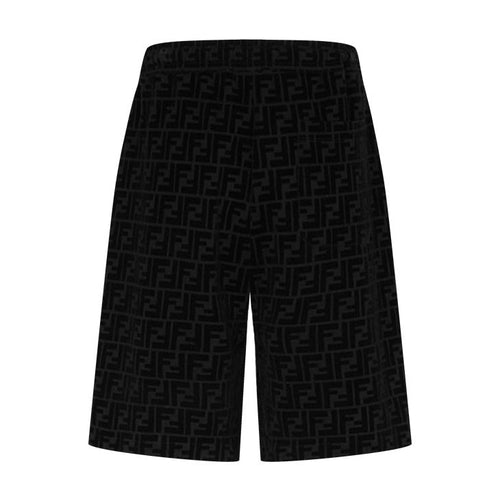 2026 New GS Black Flocked Shorts (30011-A60)