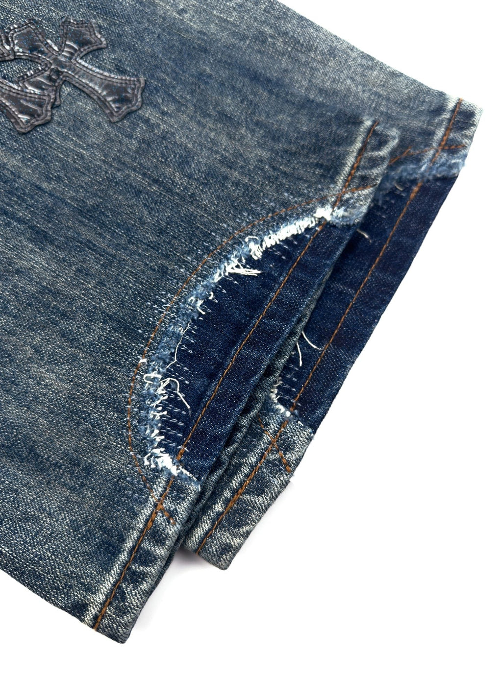 2026 New GS Cross Logo Distressed Jeans (CC963-C60)