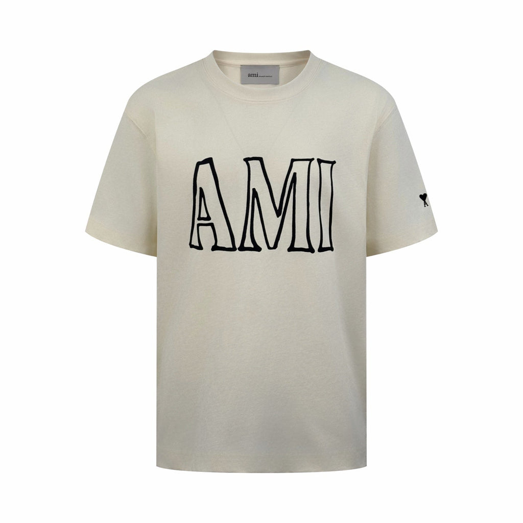 2026 Women’s GS  Letter Print Box-Fit Short-Sleeved T-Shirt (EE405)