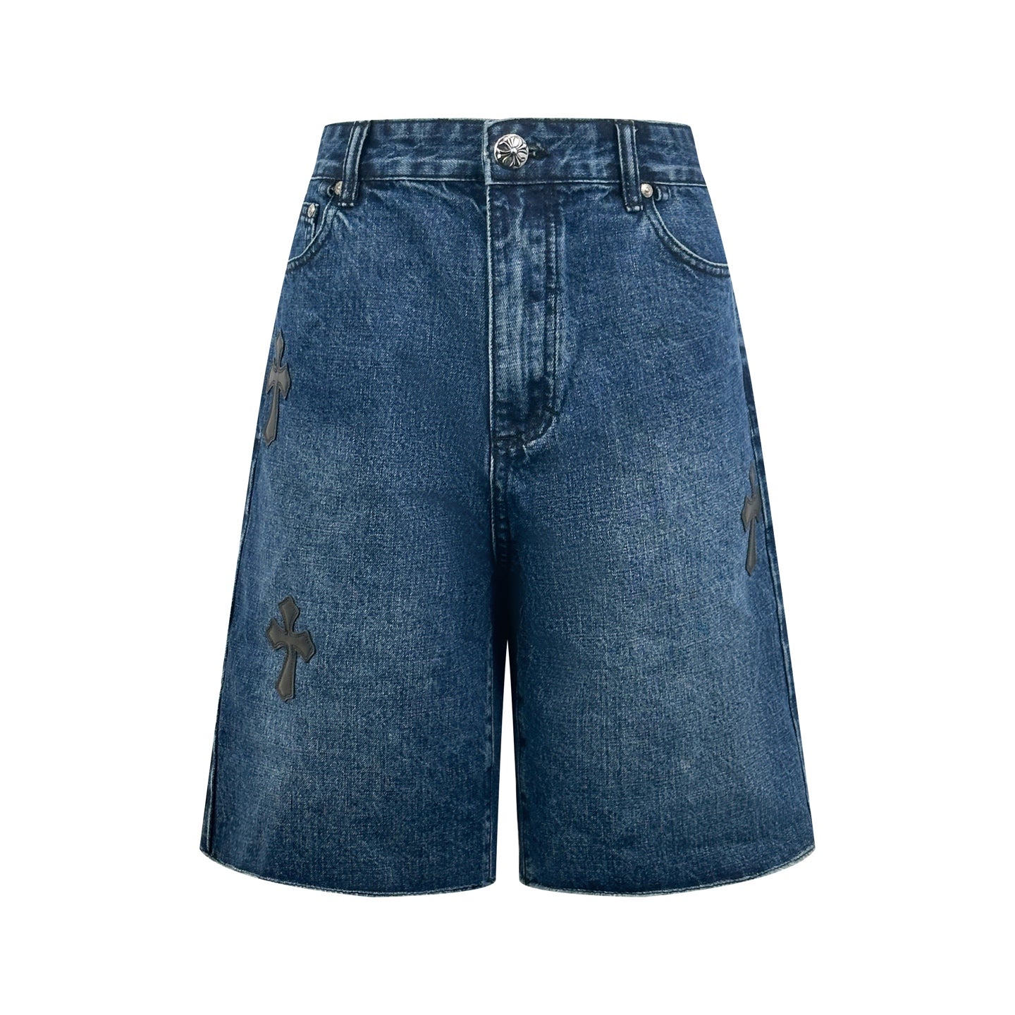2026 New GS Cross Logo Denim Shorts (BB816-B15)