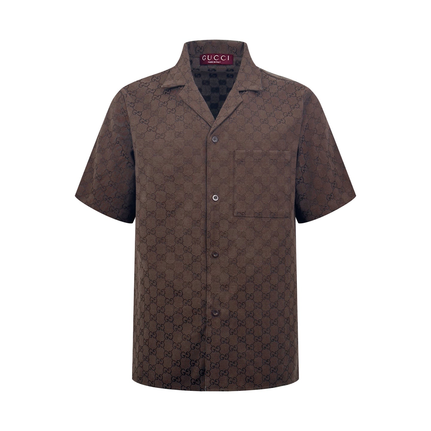 2026 New Arrival GS All-over Jacquard Print Short-sleeved Shirt (AA579-A90)