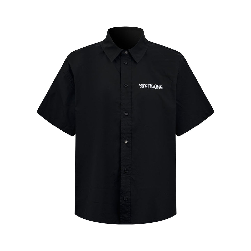 2026 New GS Logo Rhinestone Short-Sleeved Shirt (AA610-A55)