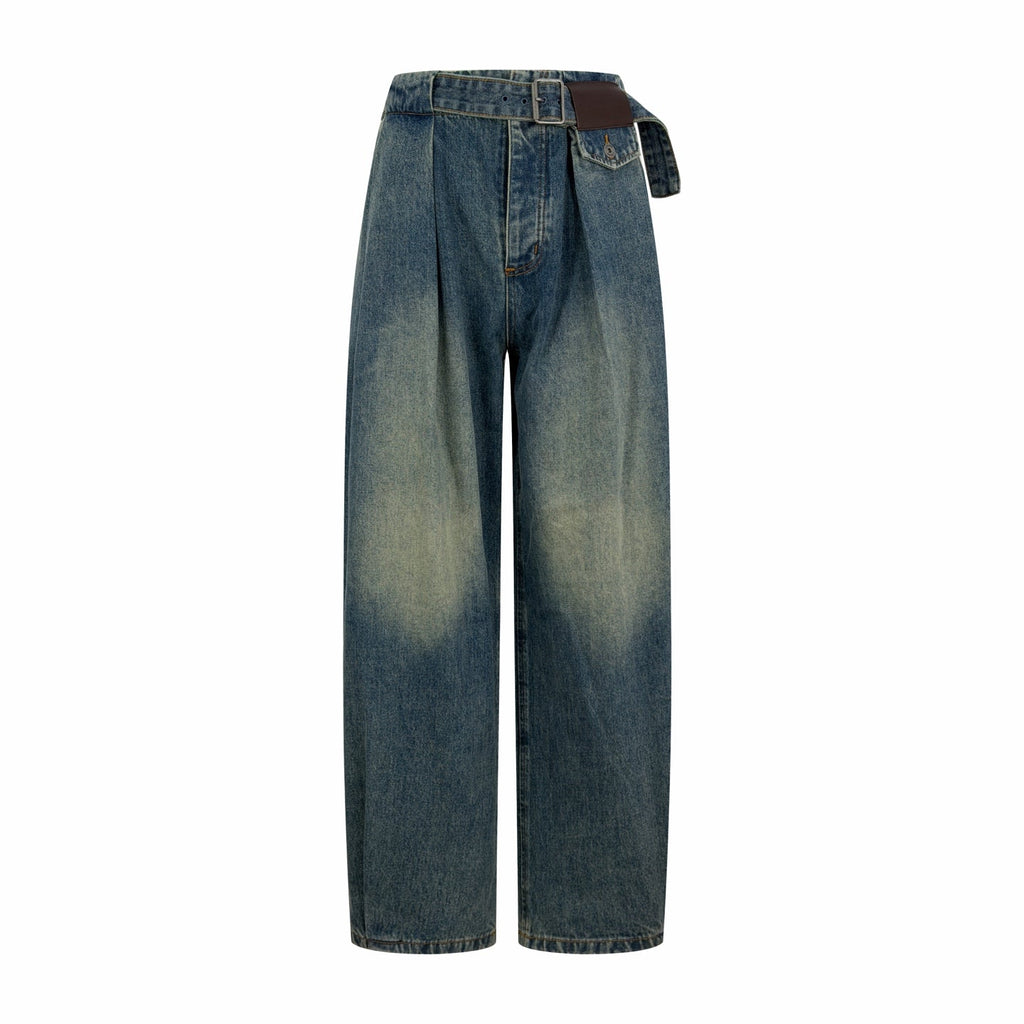2026 Women’s GS Leather Patch Jeans (EE408)