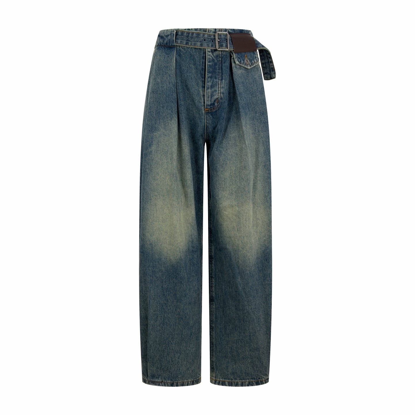 2026 Women’s GS Leather Patch Jeans (EE408)