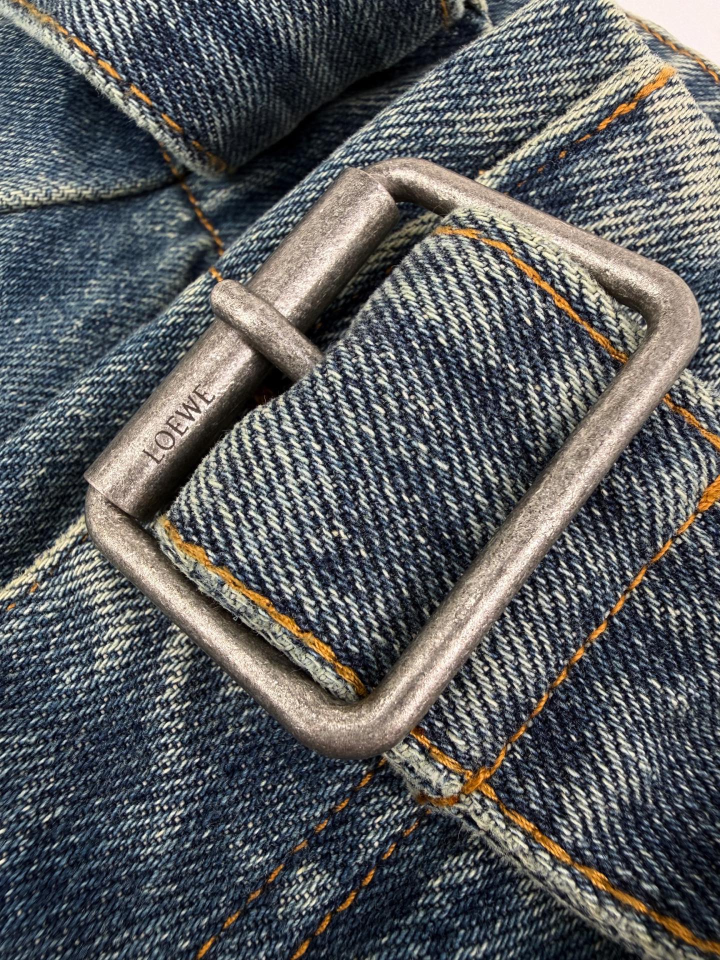 2026 New GS Leather Patch Jeans (BB828-B70)